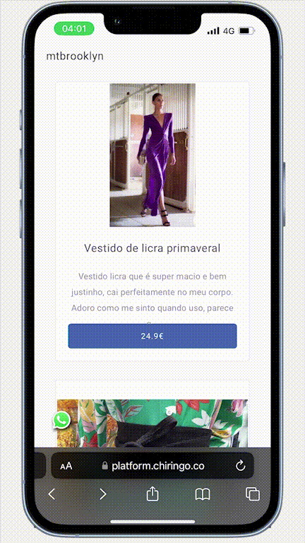 MTBrooklyn Chiringo WhatsApp Store